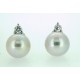 Orecchini perle Australiane e brillanti cod. 4756T